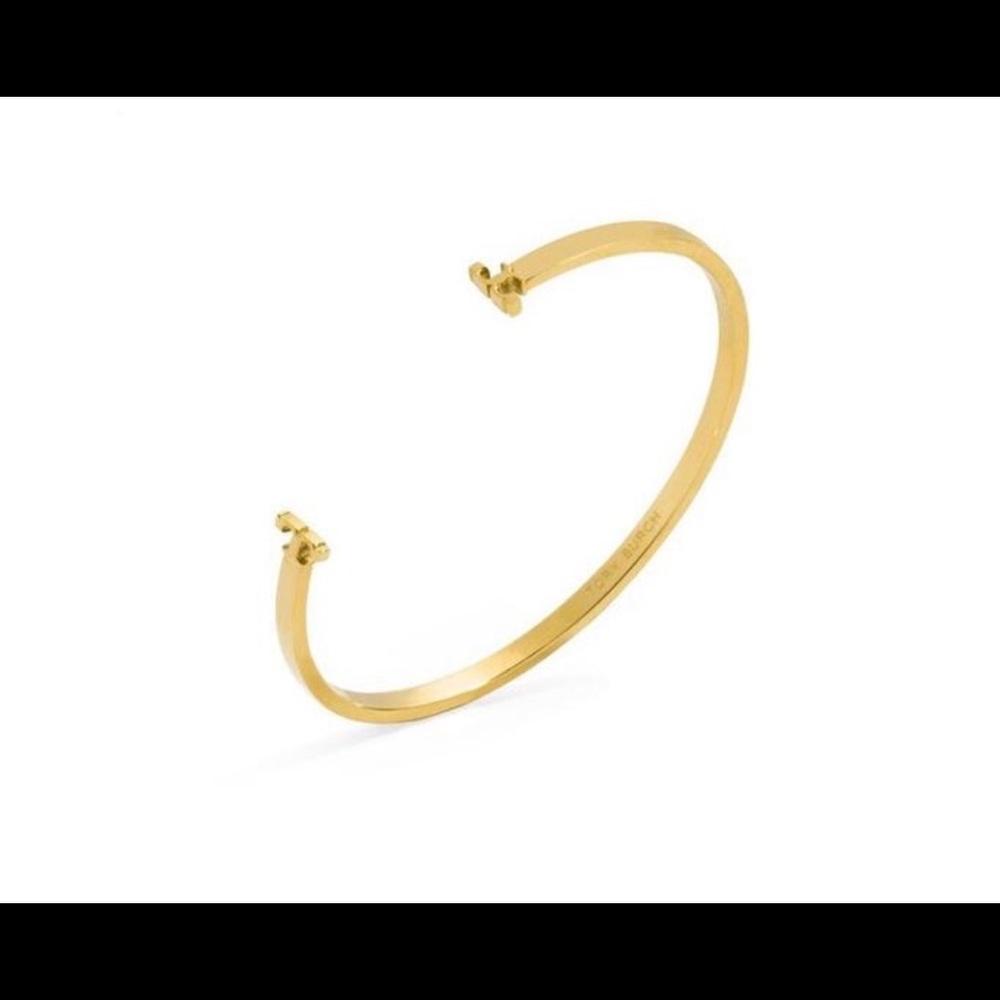 Tory Burch open hinged bracelet